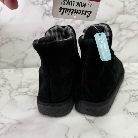 Muk Luks Women’s Ankle Boots sz 8 Shearling Style NEW # M332 - Picture 8 of 9